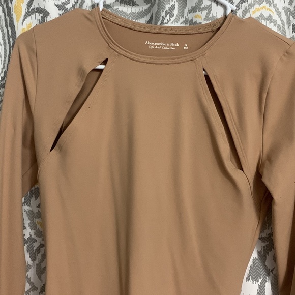 Abercrombie and Fitch tan Bodysuit - Picture 2 of 3